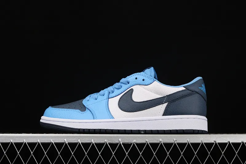 All categories Air Jordan Jordan series basketball shoes Air Jordan 1 Low Air Jordan 1 Low AJ1 Joe 1 relatives and friends North Carolina blue low-top casual sports sneakers CZ0356-200